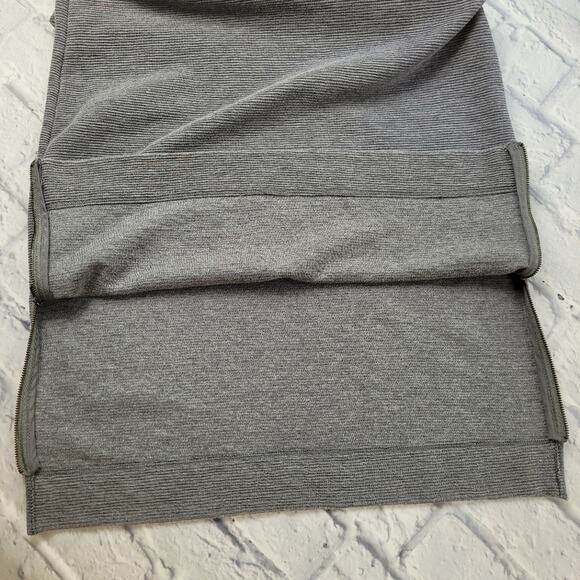 Banana Republic Gray Cowl Neck Sleeveless Knit Dress size Medium - Picture 7 of 15